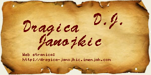 Dragica Janojkić vizit kartica